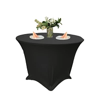 Slickblue 48-Inch Round Spandex Tablecloth for 30-Inch High Tables