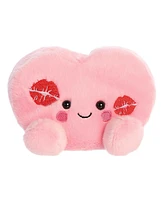 Aurora Mini Kinsley Kisses Heart Palm Pals Adorable Plush Toy Pink 5"