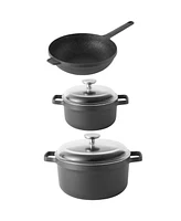 BergHOFF Gem Nonstick Cast Aluminum 5Pc Cookware Set