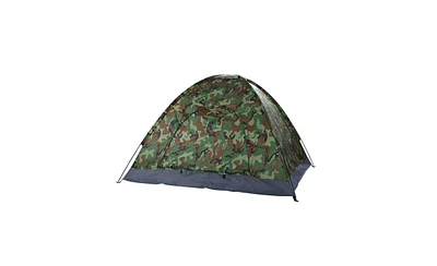 Slickblue 3-4 Person Camping Dome Tent – Camouflage, Waterproof and Portable for Outdoor Adventures