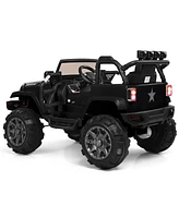 Costway 12V Kids Ride On Truck Car w/ Remote Control MP3 Music Led Lights