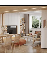 Famapy Wooden Grain 12-Shelves Standard Bookcase