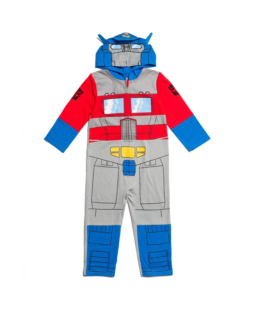 Transformers Toddler Boys Bumblebee Optimus Prime Coverall to