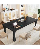 Tribesigns Modern Dining Table for 6