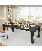 Tribesigns Modern Dining Table for 6