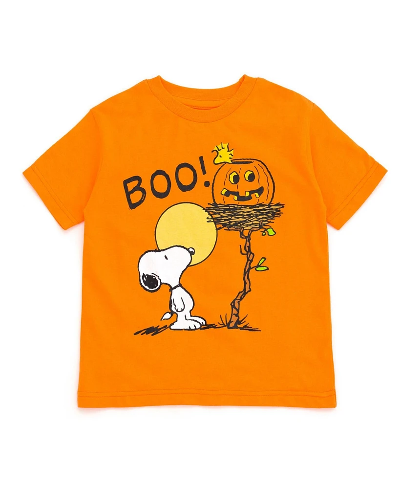 Peanuts Toddler Boys Halloween Christmas Valentines Day July 4th St. Patrick's T-Shirt to (2T