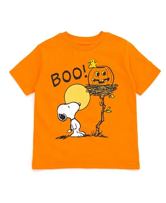 Peanuts Toddler Boys Halloween Christmas Valentines Day July 4th St. Patrick's T-Shirt to (2T