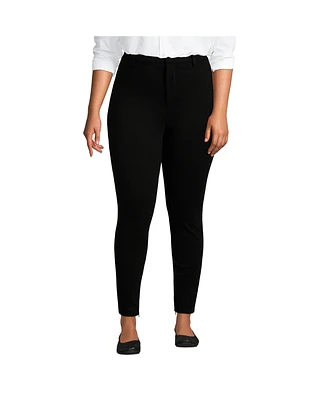 Lands' End Plus High Rise Ponte Polished Leggings