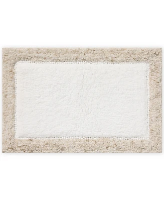 Loloi Park Blue Scallop Skid-Resistant Bath Rug, 20" x 32"