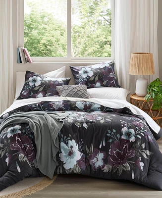 Madison Park Jolene Floral 3-Pc. Comforter Set, Full/Queen