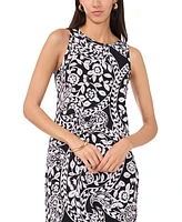 Vince Camuto Women's Floral-Print Sleeveless Maxi Dress