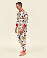 Disney | Macy's Men's 2-Pc Parade Balloons Matching Family Pajamas Set, Created for