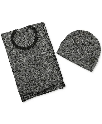 Calvin Klein Men's Twisted Yarn Scarf & Beanie Set