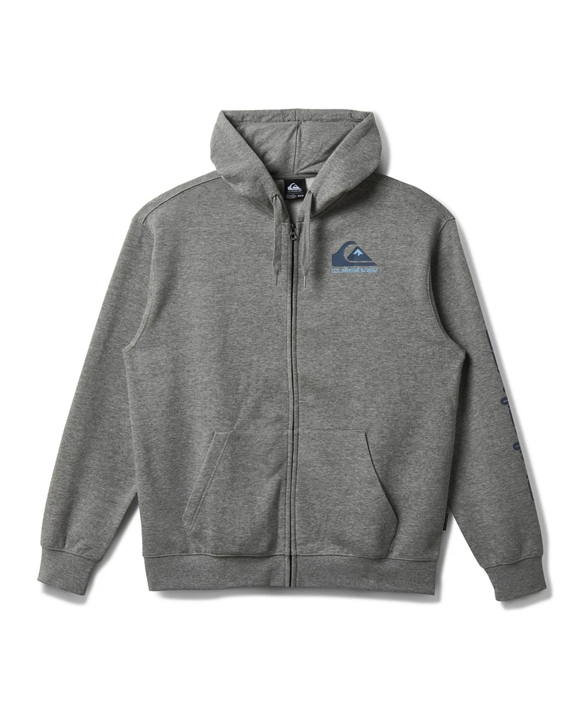 Quiksilver Men's Comp Logo Zip Fleece Sweatshirt