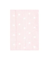 Hudson Baby Infant Girl Cotton Flannel Burp Cloths, Dreamy Unicorn, One Size