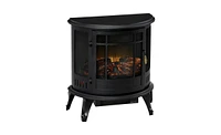 Slickblue 1500W 22-Inch Electric Fireplace: Powerful Heating with Realistic Flame Effect