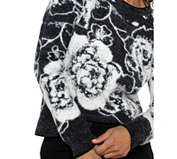 Liverpool Los Angeles Women's Floral Crewneck Sweater