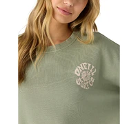 O'Neill Juniors' Logo Oversized Crewneck Sweatshirt