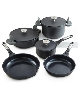 BergHOFF Leo Phantom 8pc Nonstick Ceramic Cookware Set, Recycled