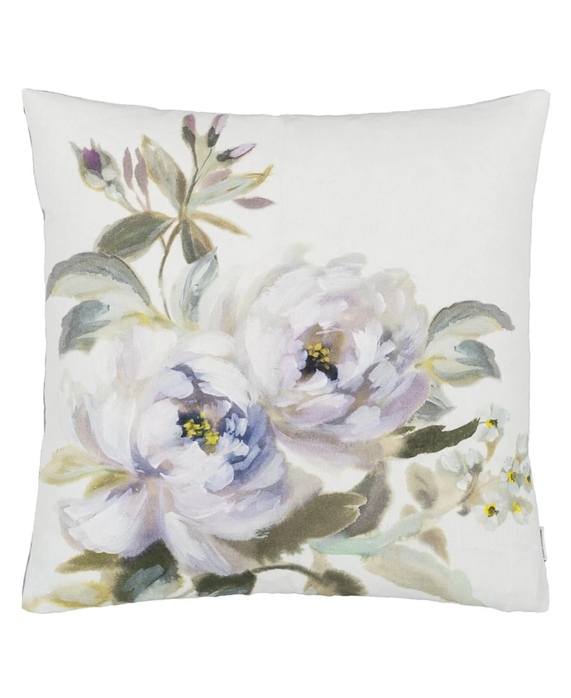 Designers Guild Victorine Viola Linen Decorative Pillow