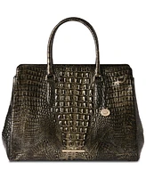 Brahmin Finley Melbourne Leather Carryall Bag