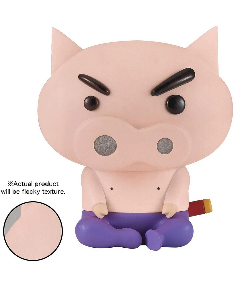 Banpresto Crayon Shinchan - Fluffy Puffy - Buriburi Zaemon (Version B) Figure