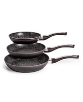 BergHOFF Essentials 3Pc Nonstick Hard Anodized Frying Pan Set