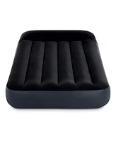 Intex Dura Pillow Rest Classic Blow Up Mattress Air Bed with Pump, Twin (2 Pack)
