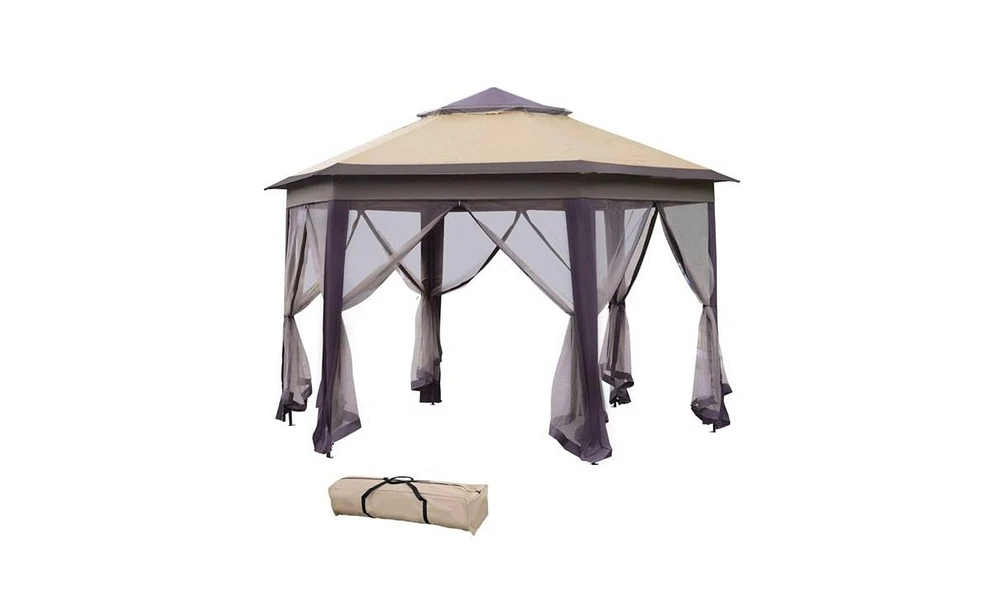 Slickblue Pop-Up Gazebo Party Tent for Outdoor Events