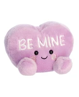 Aurora Mini Be Mine Candy Heart Palm Pals Adorable Plush Toy Purple 5"