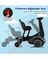 Costway 6V Kids Ride On Drift Car Electric Drifting Go Kart for with 360° Spin