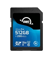 Owc Atlas Pro 512GB Sdxc Uhs-ii V60 Media Card