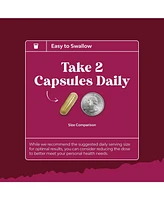 Nature's Craft D Mannose 1000mg with Cranberry Extract Capsules, Kidney Cleanse & Urinary Tract Health for Women, Nature's Craft, 60ct