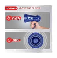 Pyle Record Megaphone With Built-in Microphone & Siren