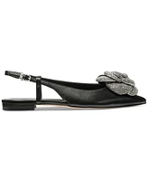 Michael Kors Women's Elodie Rosette Slingback Flats