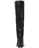 Michael Kors Women's Hayden Croc-Embossed Boots