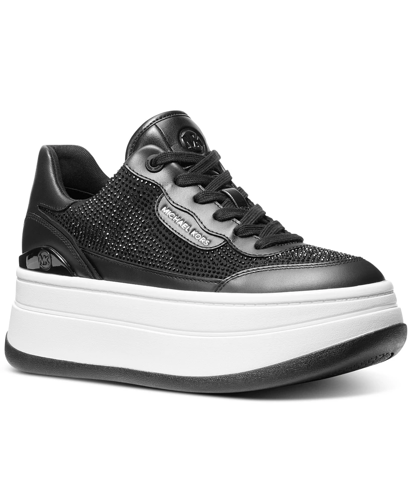 Michael Kors Women's Hayes Embellished Platform Sneakers