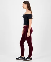 7 For All Mankind Women's High-Rise Skinny Corduroy Pants