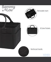 Sammy & Lou Black Felt Storage Caddy by