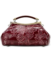 Patricia Nash Kelmscott Frame Leather Bag, Created for Macy's