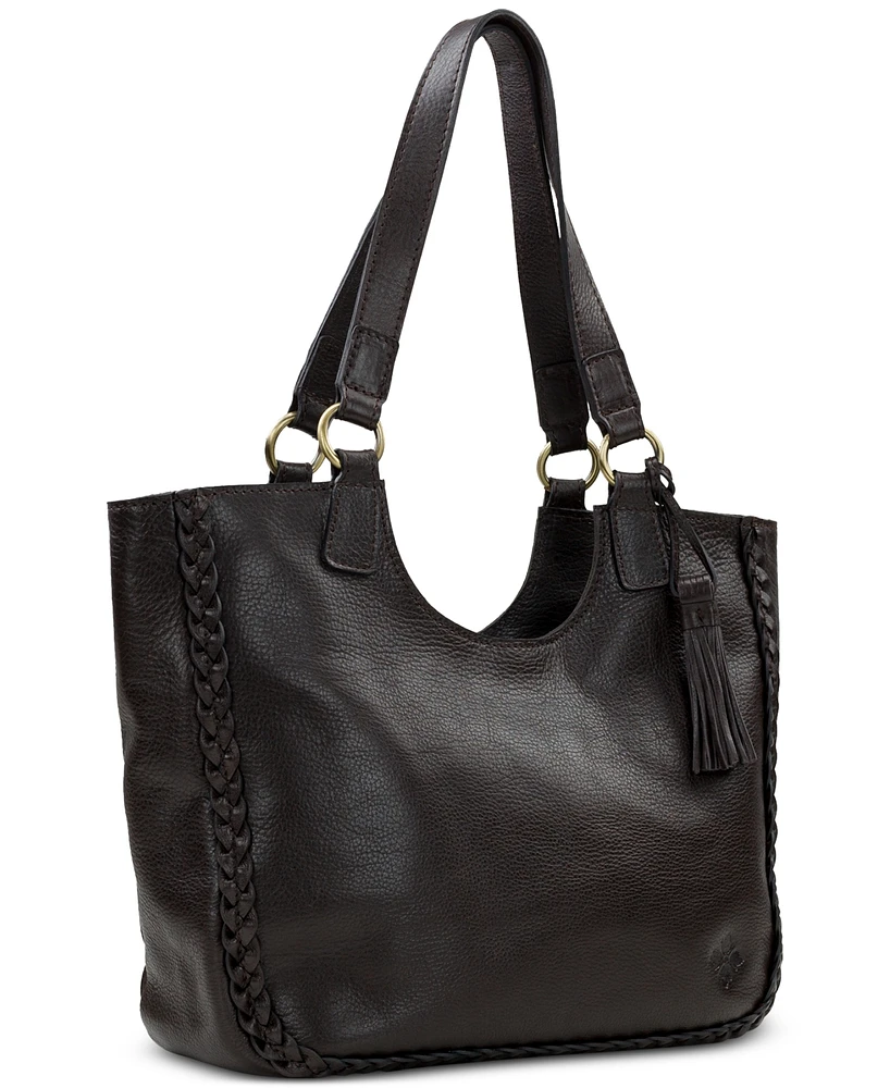 Patricia Nash Willa Extra-Large Leather Tote