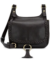 Patricia Nash Linny Small Leather Saddle Bag