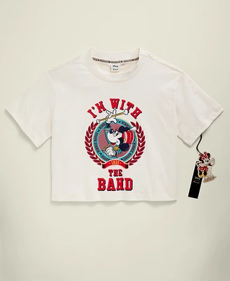 Disney | Macy's Plus Minnie Majorette Cotton Graphic Tee, Created for