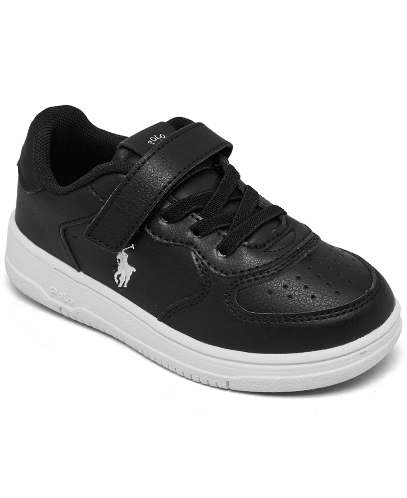 Polo Ralph Lauren Toddler Kids Masters Court Fastening Strap Casual Sneakers from Finish Line