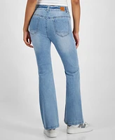 Dollhouse Juniors' High-Rise Flare-Leg Jeans