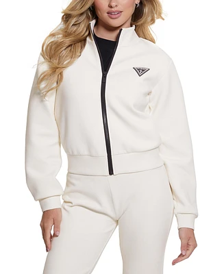 Guess Women's Ann Zip-Front Sweatshirt