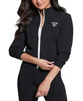 Guess Women's Ann Zip-Front Sweatshirt