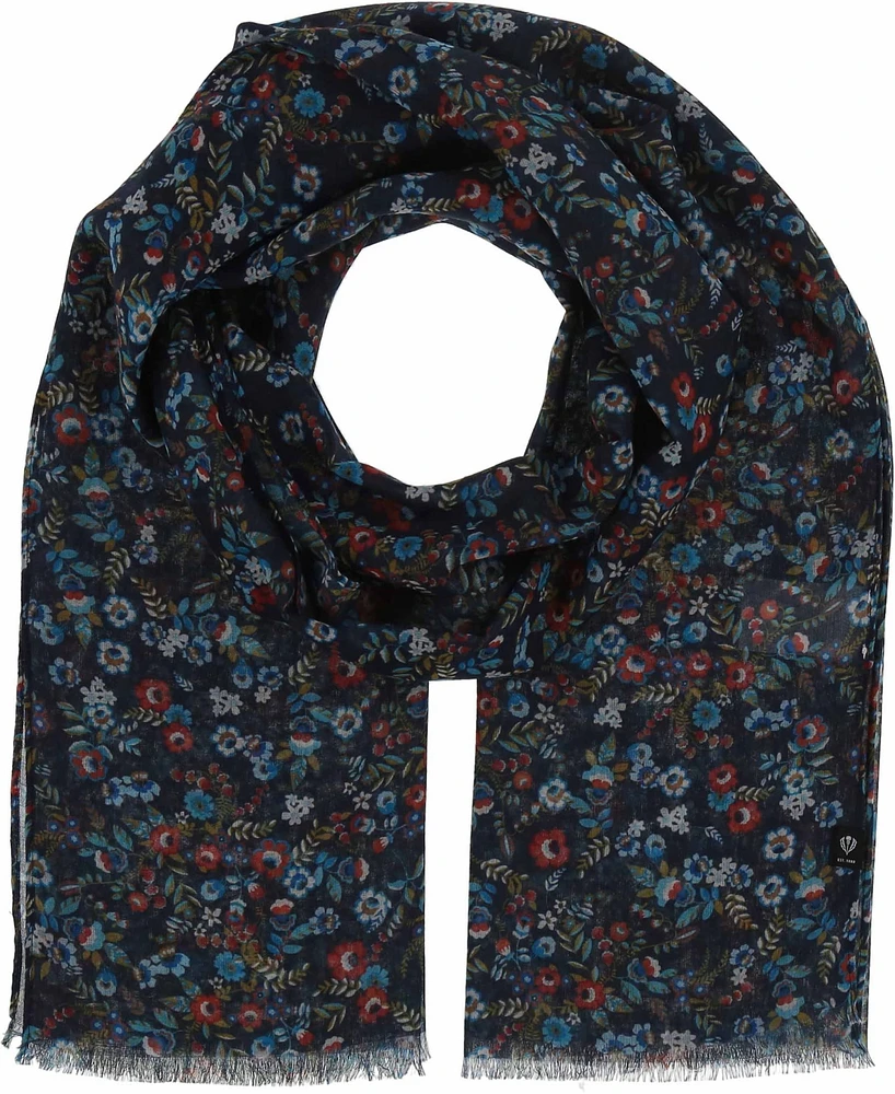 Fraas Mini Lightweight Floral Scarf