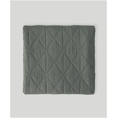 Pact Organic Cotton Diamond Quilt