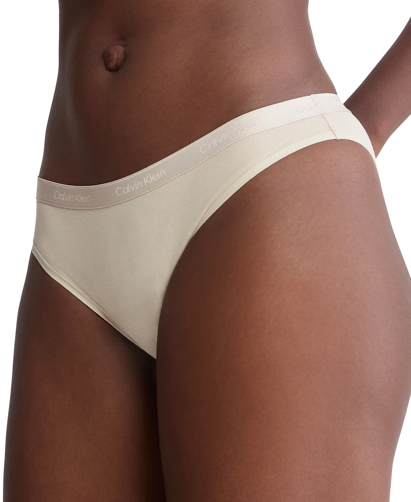 Calvin Klein Women's 3-Pk. Modern Logo Bikini Underwear QD5243